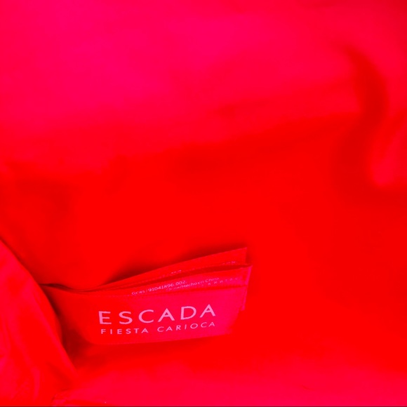 Escada Fiesta Carioca Tassel Clutch good condition - Picture 6 of 7